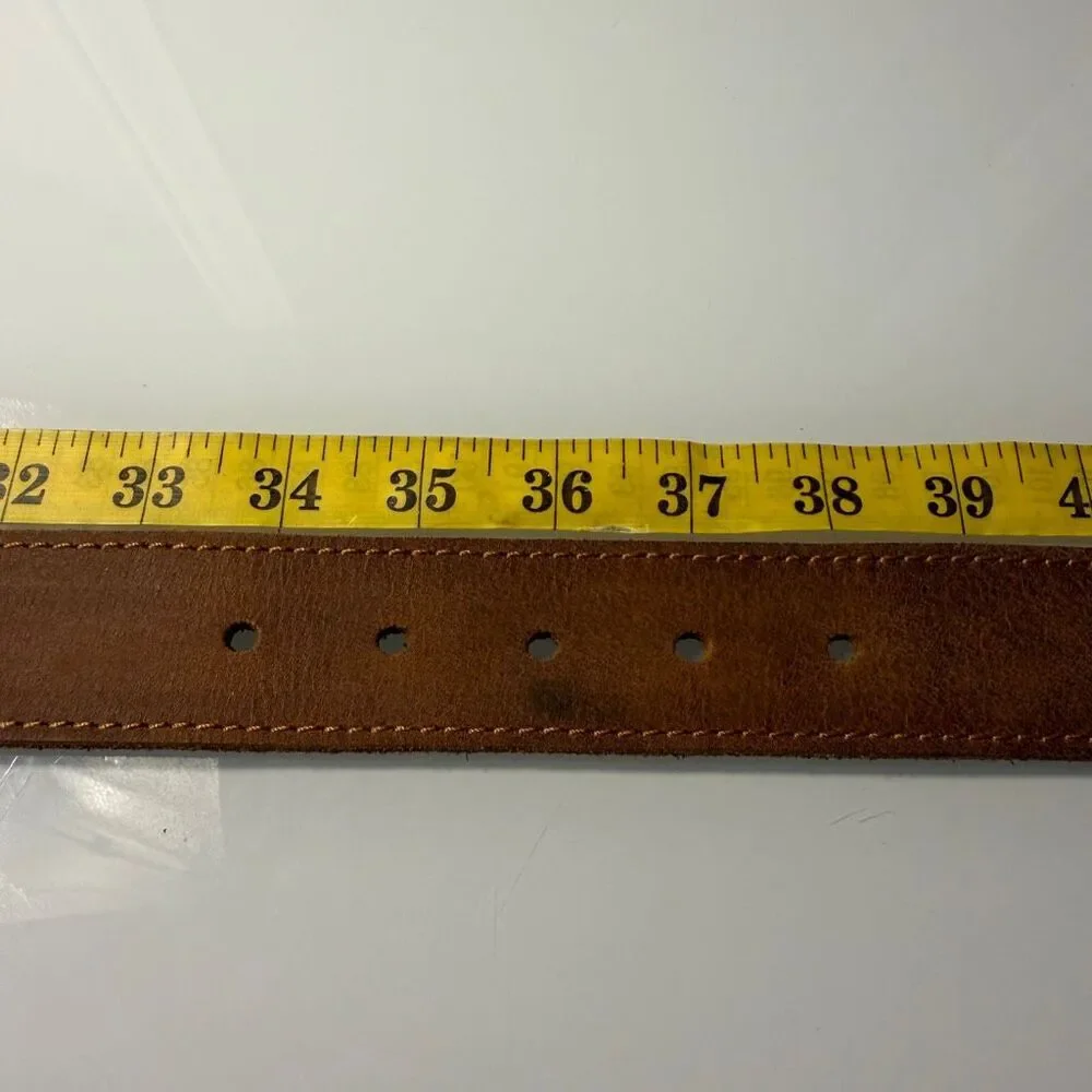 Buckle genuine leather